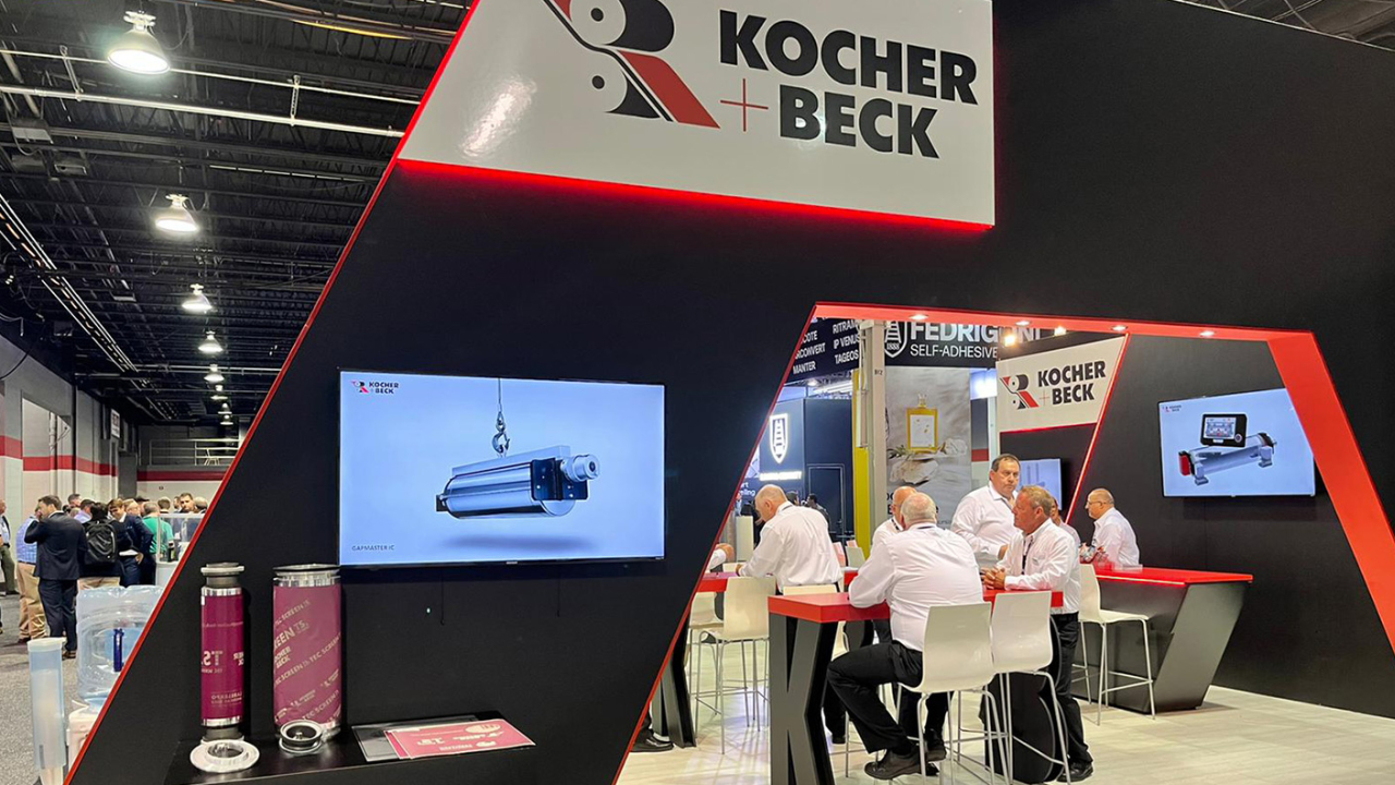 Kocher+Beck showcases the latest motorized GapMaster unit at Labelexpo Americas 2022