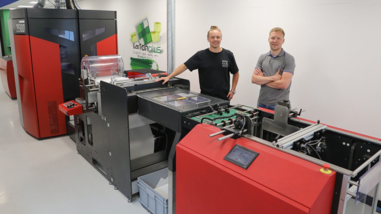 Labelplus has invested in a Xeikon 3500REX digital press for its newly-established subsidiary specializing in folding cartons, Kartonplus. 